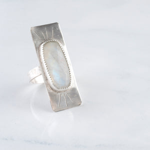 MOONSTONE TEMPLE RING