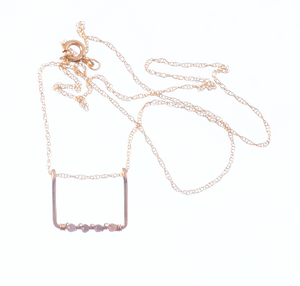 Rosalee Rectangle Necklace